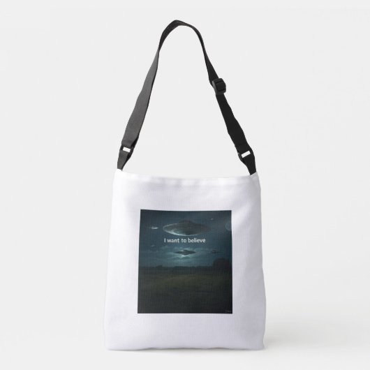 Ik wil geloven crossbody tas (Achterkant)