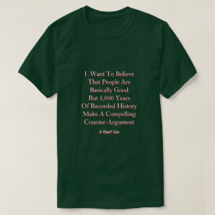Ik wil geloven... Een MisterP Shirt