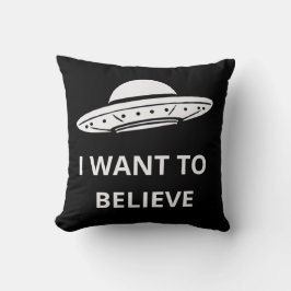 Ik wil geloven, film retro 90s, buitenaardse ufo kussen