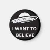 Ik wil geloven, film retro 90s, buitenaardse ufo magneet (Voorkant)