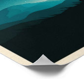 Ik wil geloven, film retro 90s, buitenaardse ufo poster (Hoek)