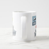 Ik wil geloven grote koffiekop (Achterkant)