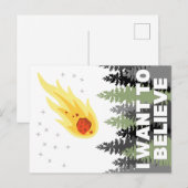 Ik wil geloven in asteroïde Briefkaart (Voorkant / Achterkant)