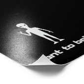 Ik wil geloven in buitenaardse wezens en ufo's foto afdruk (Hoek)