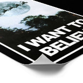 Ik wil geloven, in Santa Poster (Hoek)