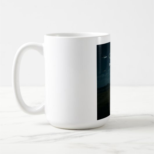 Ik wil geloven koffiemok (Links)