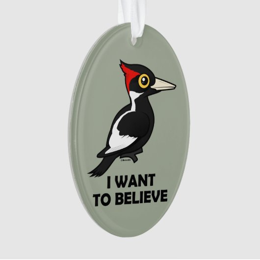 Ik wil geloven ornament (voorkant)