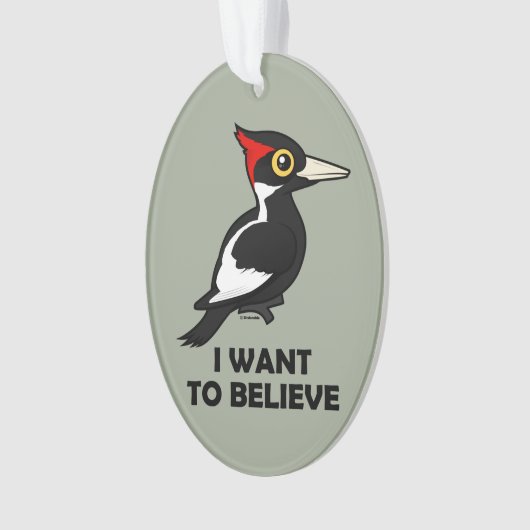 Ik wil geloven ornament (voorkant)