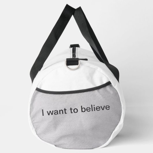 Ik wil geloven plunjezak (Rechts)