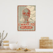 Ik wil geloven poster (Keuken)