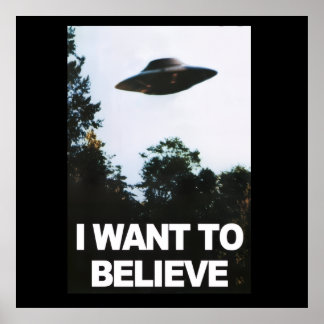 Ik wil geloven poster