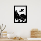 Ik wil geloven poster (Keuken)