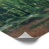 Ik wil geloven, retro jaren 90, schilderen Alien K Poster (Hoek)