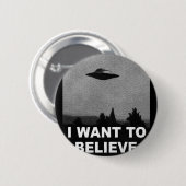 IK WIL GELOVEN RONDE BUTTON 5,7 CM (Voorkant /achterkant)