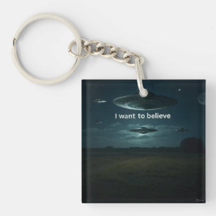 Ik wil geloven sleutelhanger