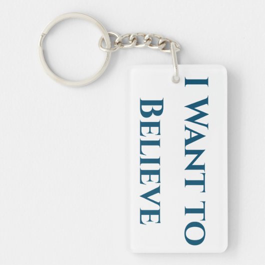 Ik wil geloven sleutelhanger (Voorkant)