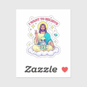 Ik Wil Geloven Sticker