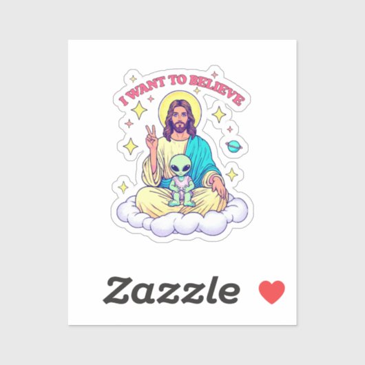 Ik Wil Geloven Sticker (Vel)