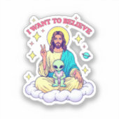 Ik Wil Geloven Sticker (Voorkant)
