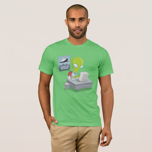 Ik wil geloven t-shirt (Voorkant volledig)