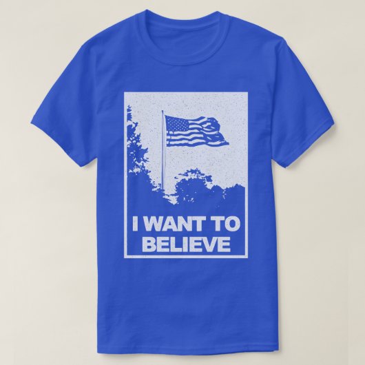 Ik wil geloven t-shirt (Design voorkant)