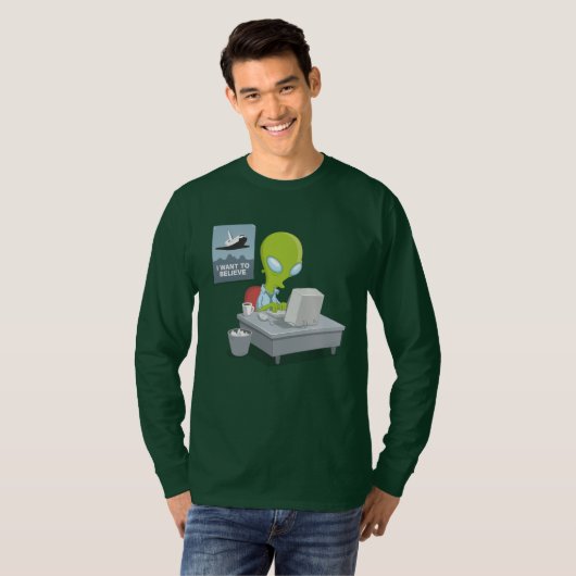 Ik wil geloven t-shirt (Voorkant volledig)