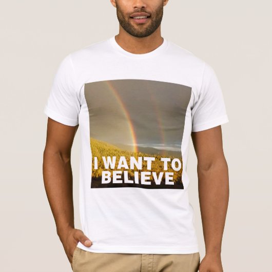 Ik wil geloven t-shirt (Voorkant)