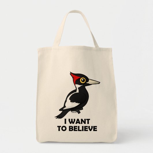 Ik wil geloven tote bag (Voorkant)