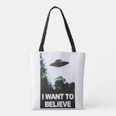 Ik wil geloven tote bag (Achterkant)