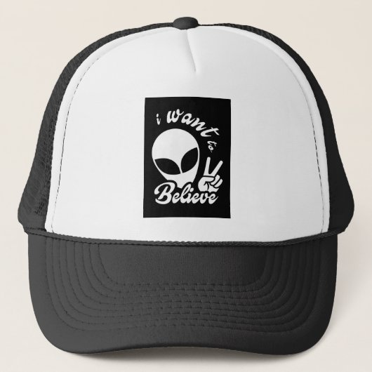 Ik wil geloven trucker pet (Voorkant)