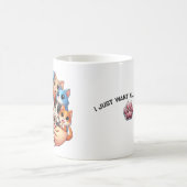 Ik wil gewoon alle katten koffiemok (Center)