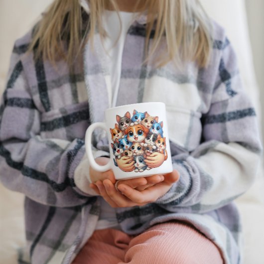 Ik wil gewoon alle katten koffiemok