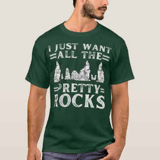 Ik wil gewoon alle  Rocks Funny Funny Rock T-shirt