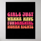 Ik wil gewoon dat de fundamentele rechten op gelij poster (Voorkant)