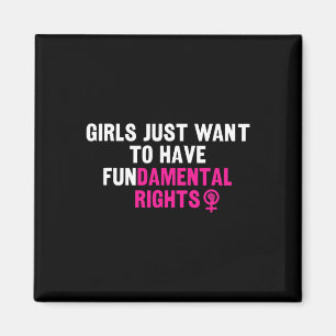 Ik wil gewoon feministische grondrechten magneet
