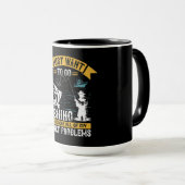 Ik wil gewoon gaan vissen mok (Voorkant rechts)