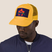 Ik wil gewoon goud schreeuwen trucker pet (In situ)