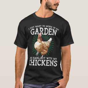 Ik wil gewoon in mijn tuin werken... met mijn t-shirt