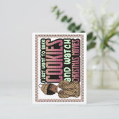 Ik wil gewoon kerstkoekjes en films bakken feestdagenkaart (Staand voorkant)