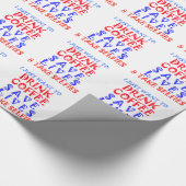 Ik wil gewoon koffie drinken cadeaupapier (Hoek)