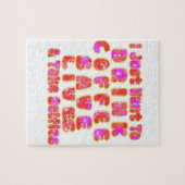 Ik wil gewoon koffie Drinken om levens te redden e Legpuzzel (Horizontaal)