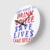 Ik wil gewoon koffie drinken ronde klok (Hoek)