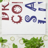 Ik wil gewoon koffie drinken, sparen levens theedoek (Gevouwen)