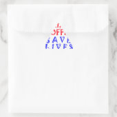 Ik wil gewoon koffie drinken sticker (Tas)