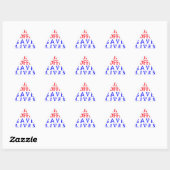 Ik wil gewoon koffie drinken sticker (Vel)