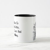 Ik wil gewoon mijn koffie Drinken Mok (Midden)