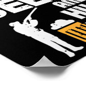 Ik wil gewoon op grappige herten jagen jager vader poster (Hoek)