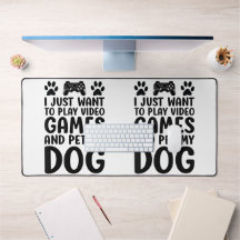 Ik wil gewoon videogames spelen en mijn hond aaien