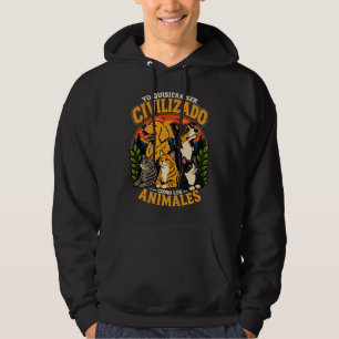 Ik wil graag beschaafd zijn 1 hoodie