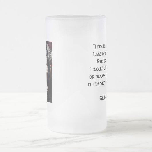 "Ik wil graag een groot meer bier voor ... Matglas Bierpul (Center)